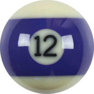Aramith Premium Replacement Ball – #12 | Golden Break Billiards